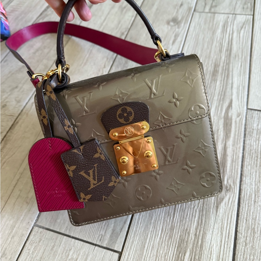 Louis Vuitton Olive and Brown Monogram Mini Bag